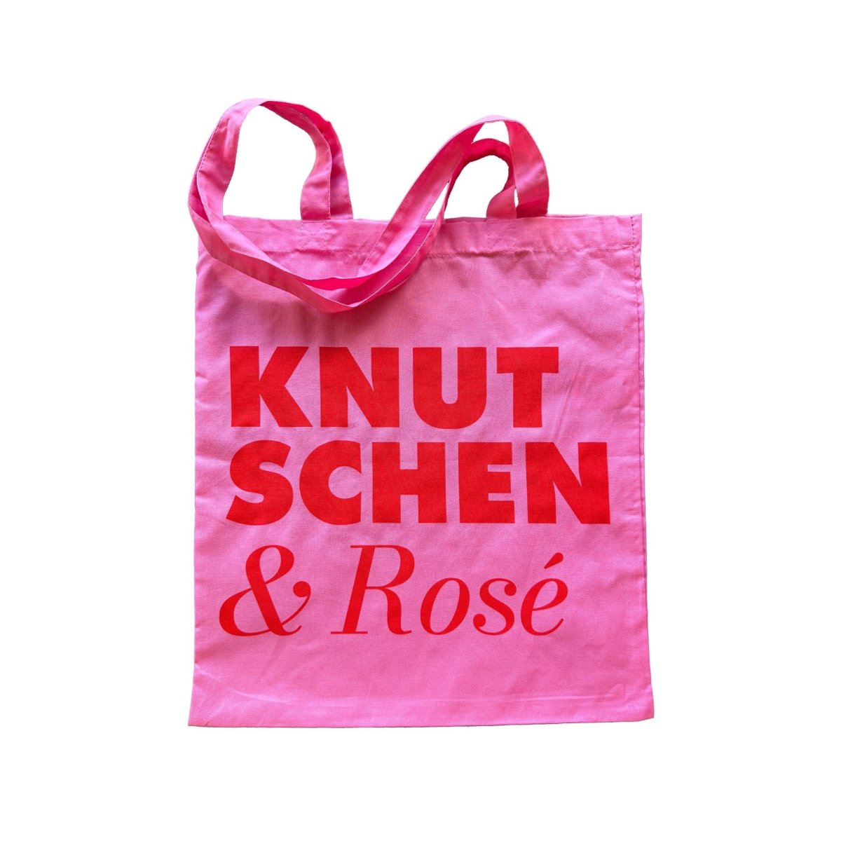 Knutschen & Rosé - Baumwollbeutel - Pulver & Blei