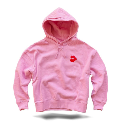 Knutschen & Rosé - Oversize Hoodie pink - Pulver & Blei