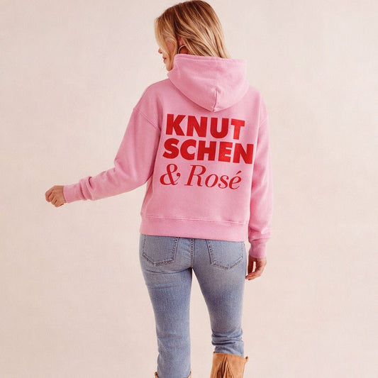 Knutschen & Rosé - Oversize Hoodie pink - Pulver & Blei