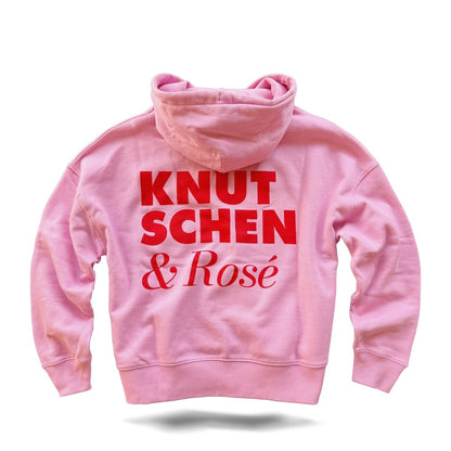 Knutschen & Rosé - Oversize Hoodie pink - Pulver & Blei