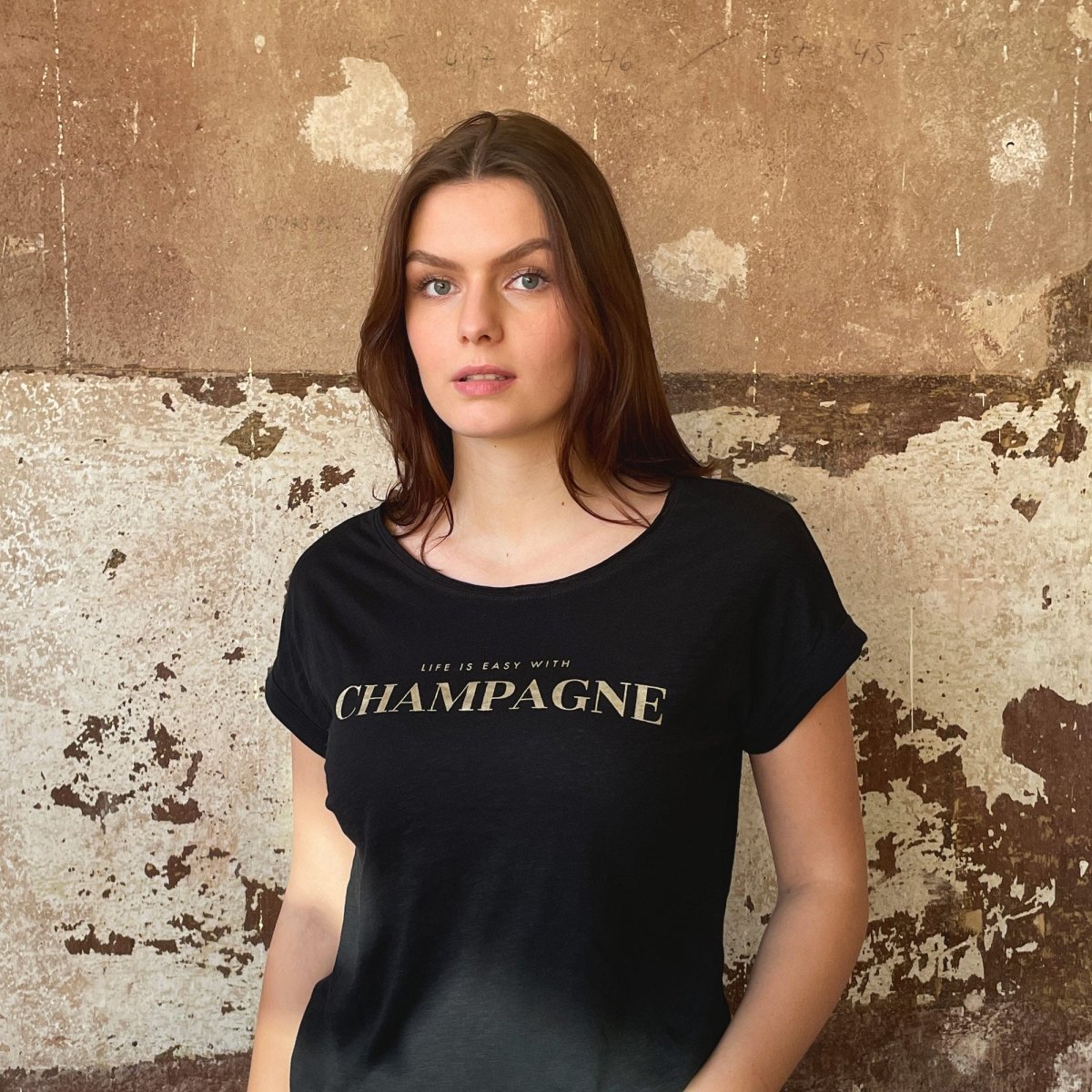 "Life is easy with Champagne" - Gold Edition - Pulver & Blei