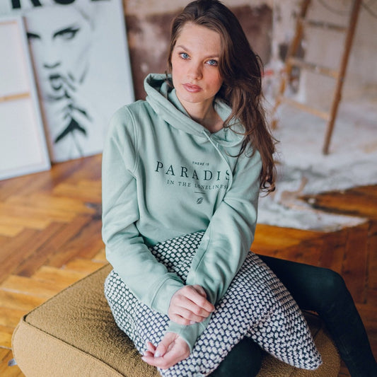 Lonely Paradise Hoodie Sage - Pulver & Blei