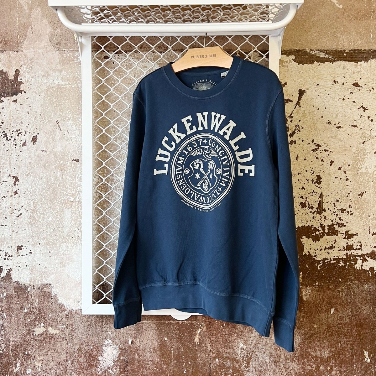Luckenwalde Siegel Sweatshirt - Pulver & Blei