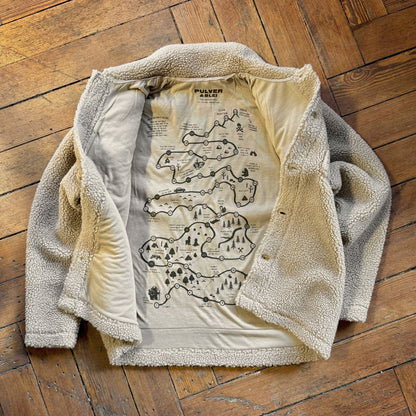 Mountain Sherpa Coat - Pulver & Blei