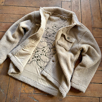 Mountain Sherpa Coat - Pulver & Blei