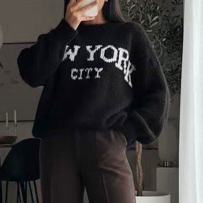 New York Black Knit - Pulver & Blei