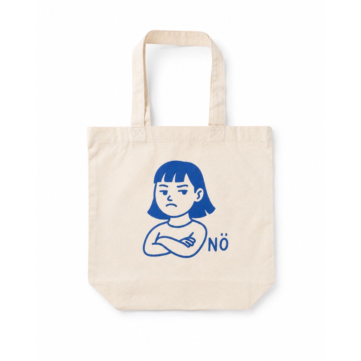 NÖ - Shopping Bag natur - Pulver & Blei