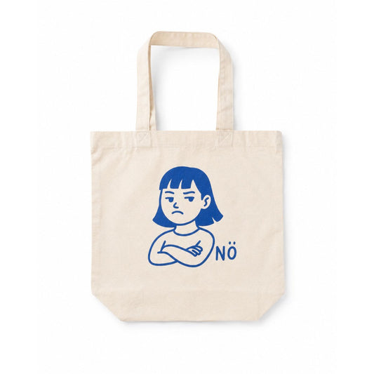NÖ - Shopping Bag natur - Pulver & Blei