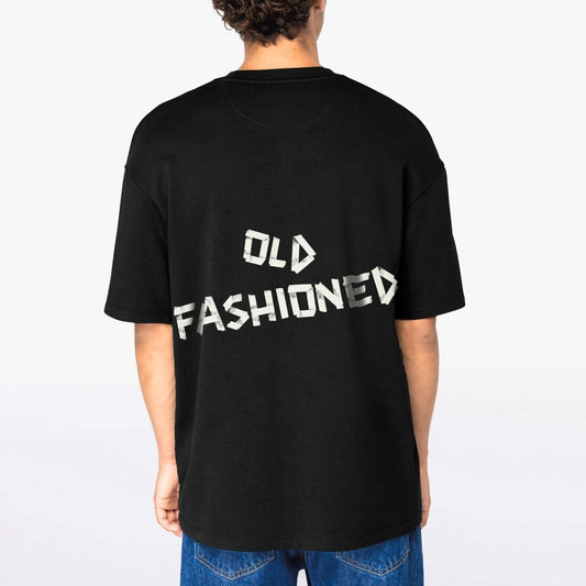 Old Fashioned - Oversize Tee Black - Pulver & Blei