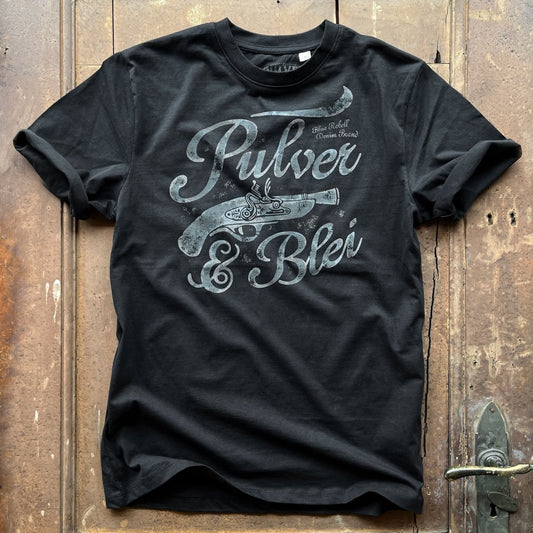 Old Gun - Classic T-Shirt Black - Pulver & Blei