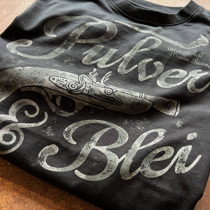 Old Gun - Classic T-Shirt Black - Pulver & Blei