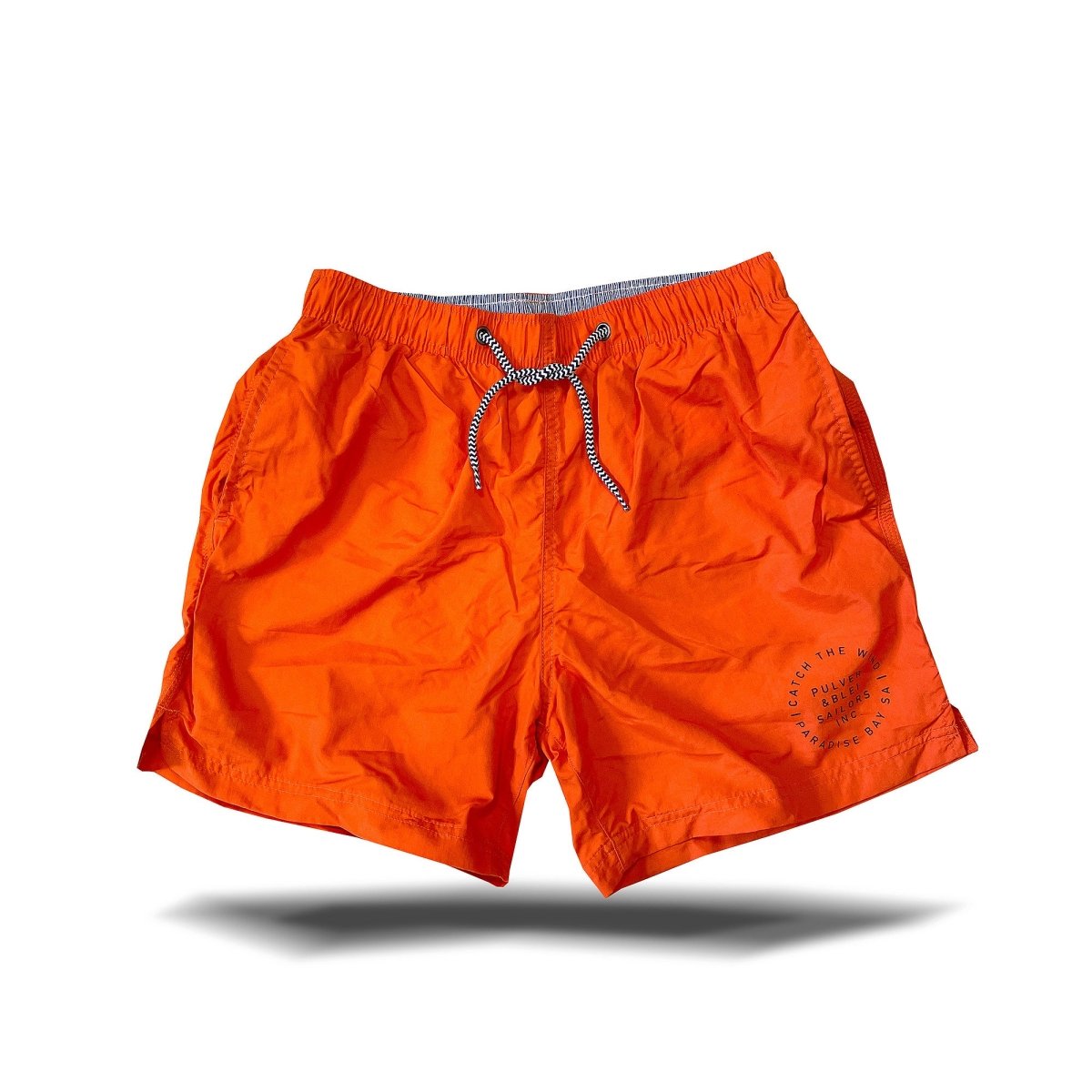 Paradise Bay Swim Short - Badehose Orange - Pulver & Blei