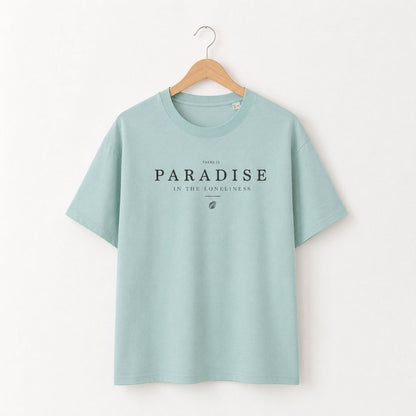 Paradise Oversize T-Shirt Jade Green - Pulver & Blei