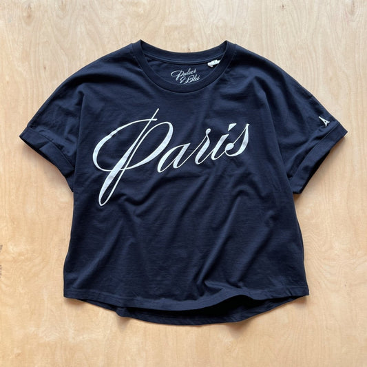 Paris Chic - Fashion T-shirt Navy - Pulver & Blei