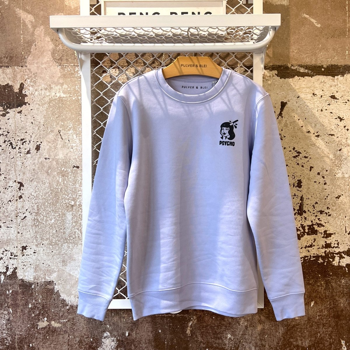 Psycho Sweatshirt - Pale Pastel - Pulver & Blei