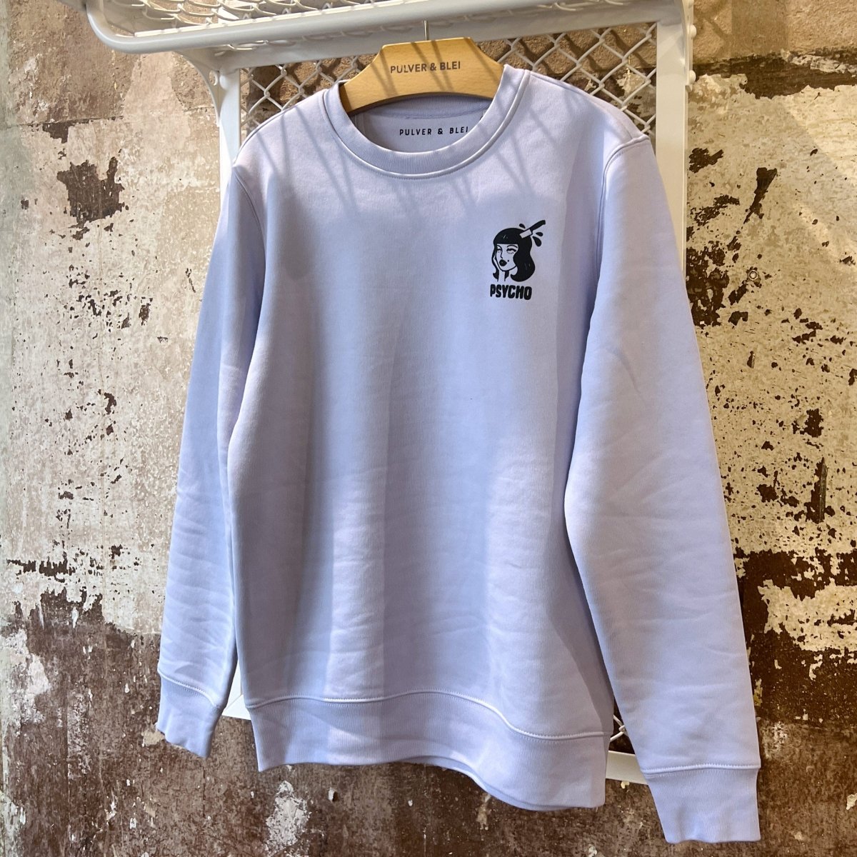 Psycho Sweatshirt - Pale Pastel - Pulver & Blei