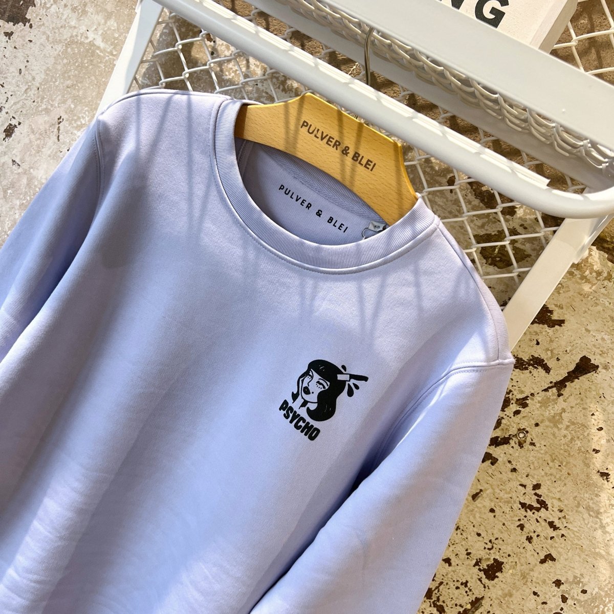 Psycho Sweatshirt - Pale Pastel - Pulver & Blei