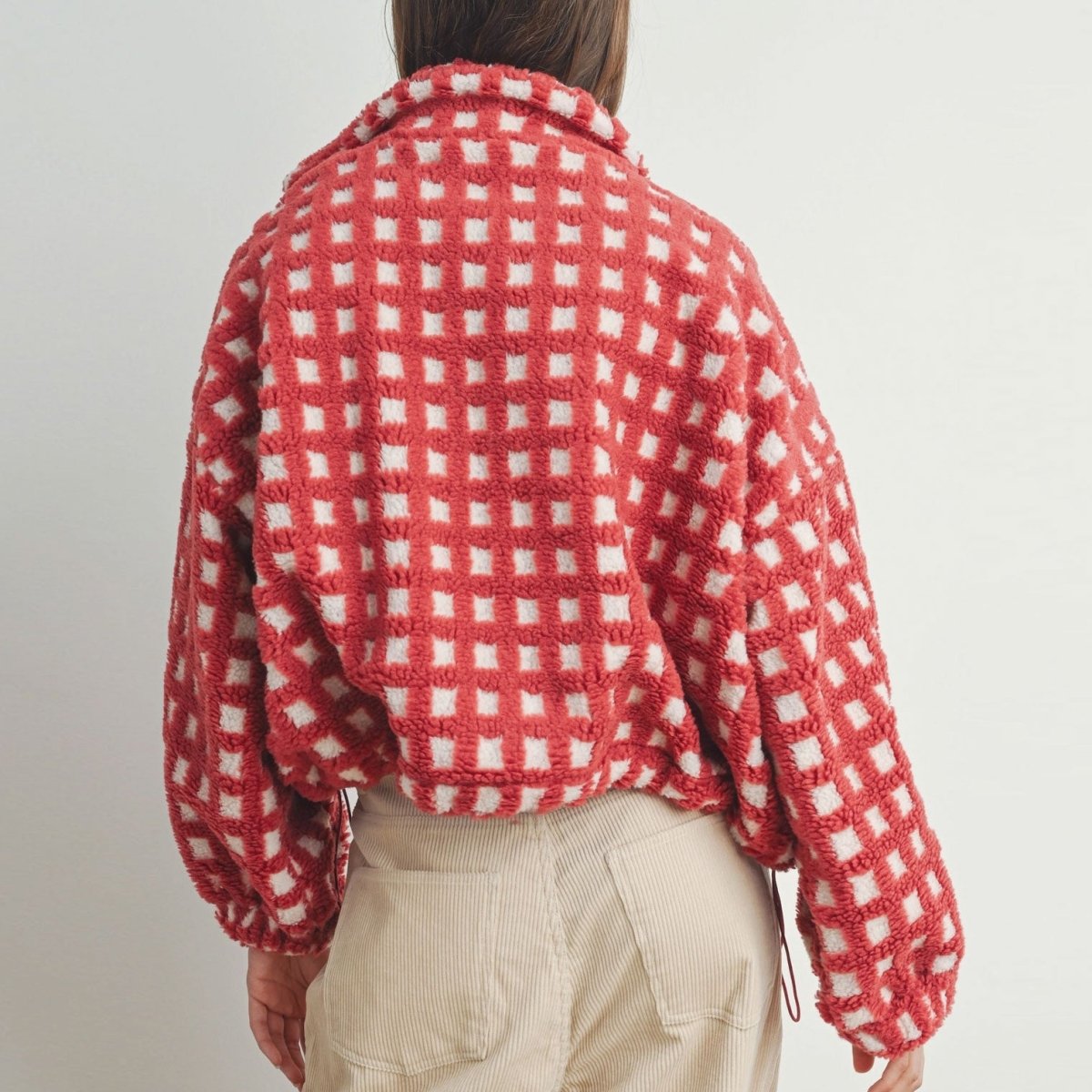 Redwood Grid - California Teddy Jacket - Pulver & Blei