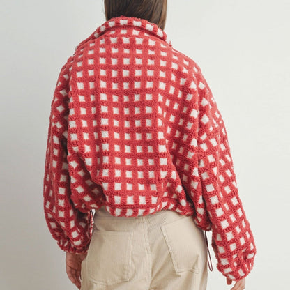 Redwood Grid - California Teddy Jacket - Pulver & Blei