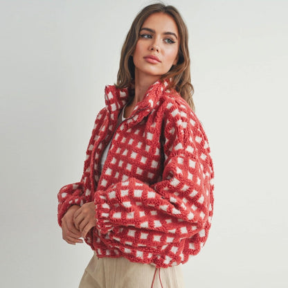 Redwood Grid - California Teddy Jacket - Pulver & Blei