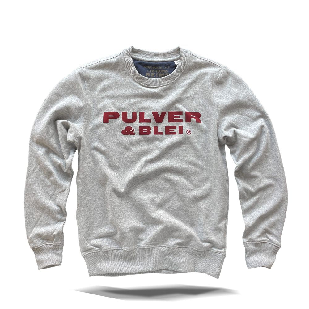 Reims Grand Prix Sweatshirt Grey - Pulver & Blei