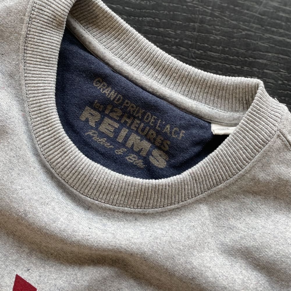 Reims Grand Prix Sweatshirt Grey - Pulver & Blei