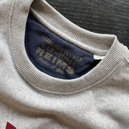 Reims Grand Prix Sweatshirt Grey - Pulver & Blei