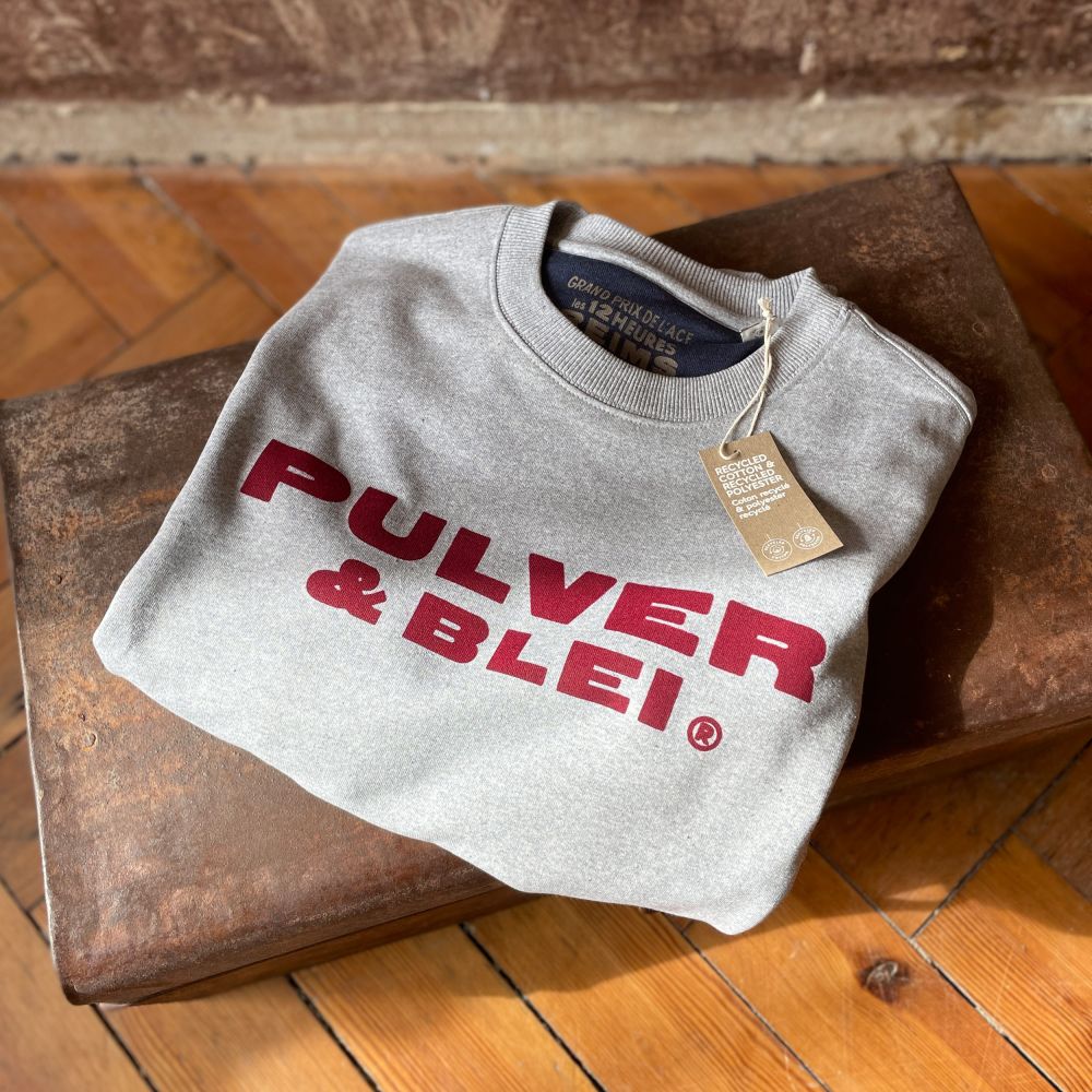Reims Grand Prix Sweatshirt Grey - Pulver & Blei
