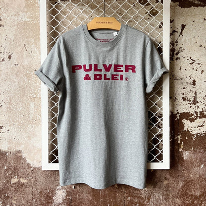 Reims Grand Prix T-Shirt Grey - Pulver & Blei