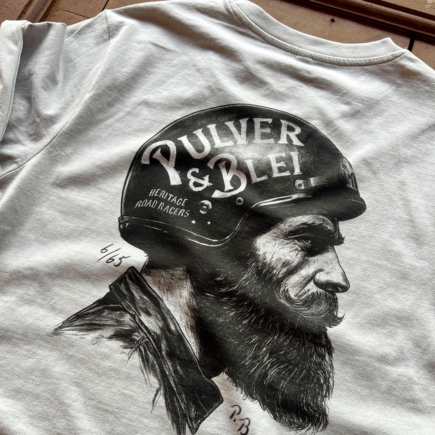 Road Racers - Biker T-Shirt gray