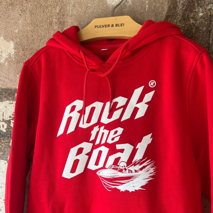 Rock the Boat - Hoodie Red - Pulver & Blei