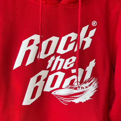 Rock the Boat - Hoodie Red - Pulver & Blei