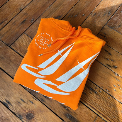 Sailors Inc. - Segel Hoodie Orange - Pulver & Blei