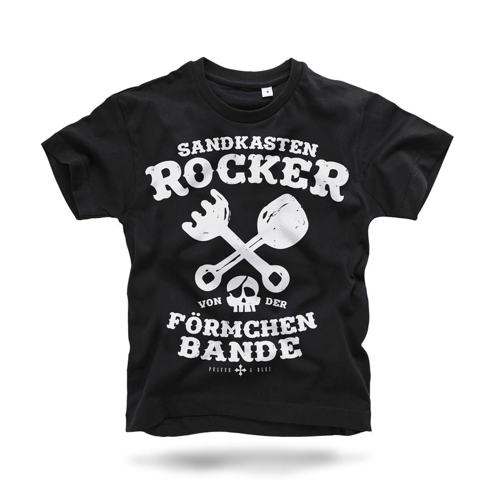 Sandkastenrocker Kids T-Shirts schwarz - Pulver & Blei