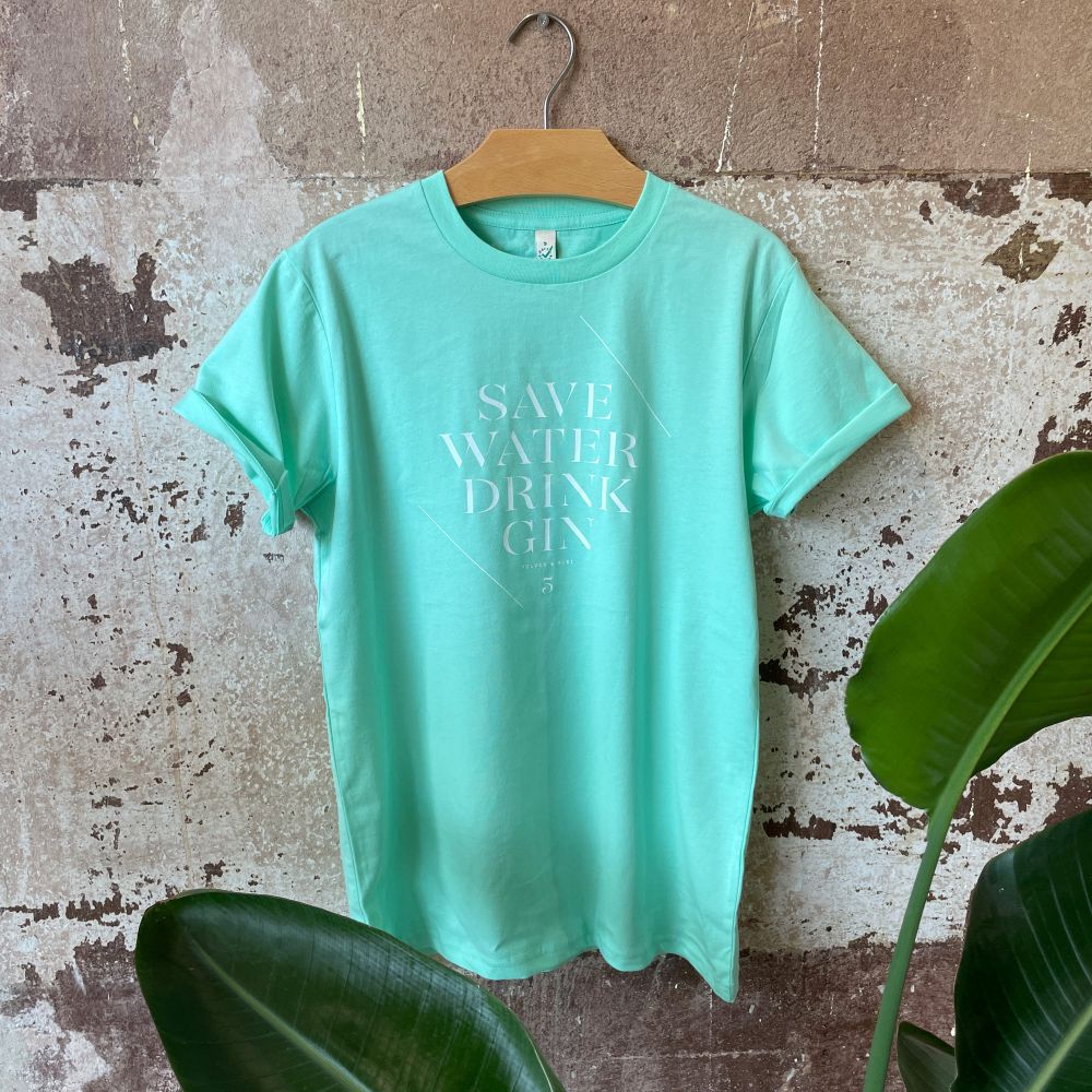 Save Water drink Gin - Mint Summer 2023 - Pulver & Blei