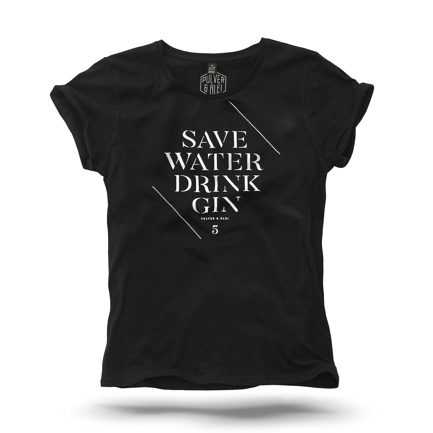 Save water drink gin - Woman black