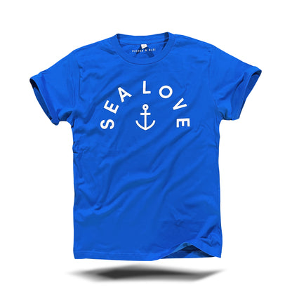 Sea Love T-Shirt Blue