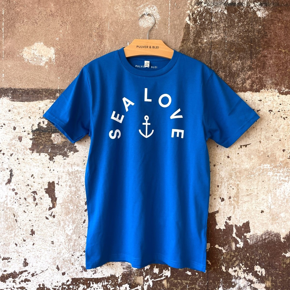Sea Love T-Shirt Blue - Pulver & Blei