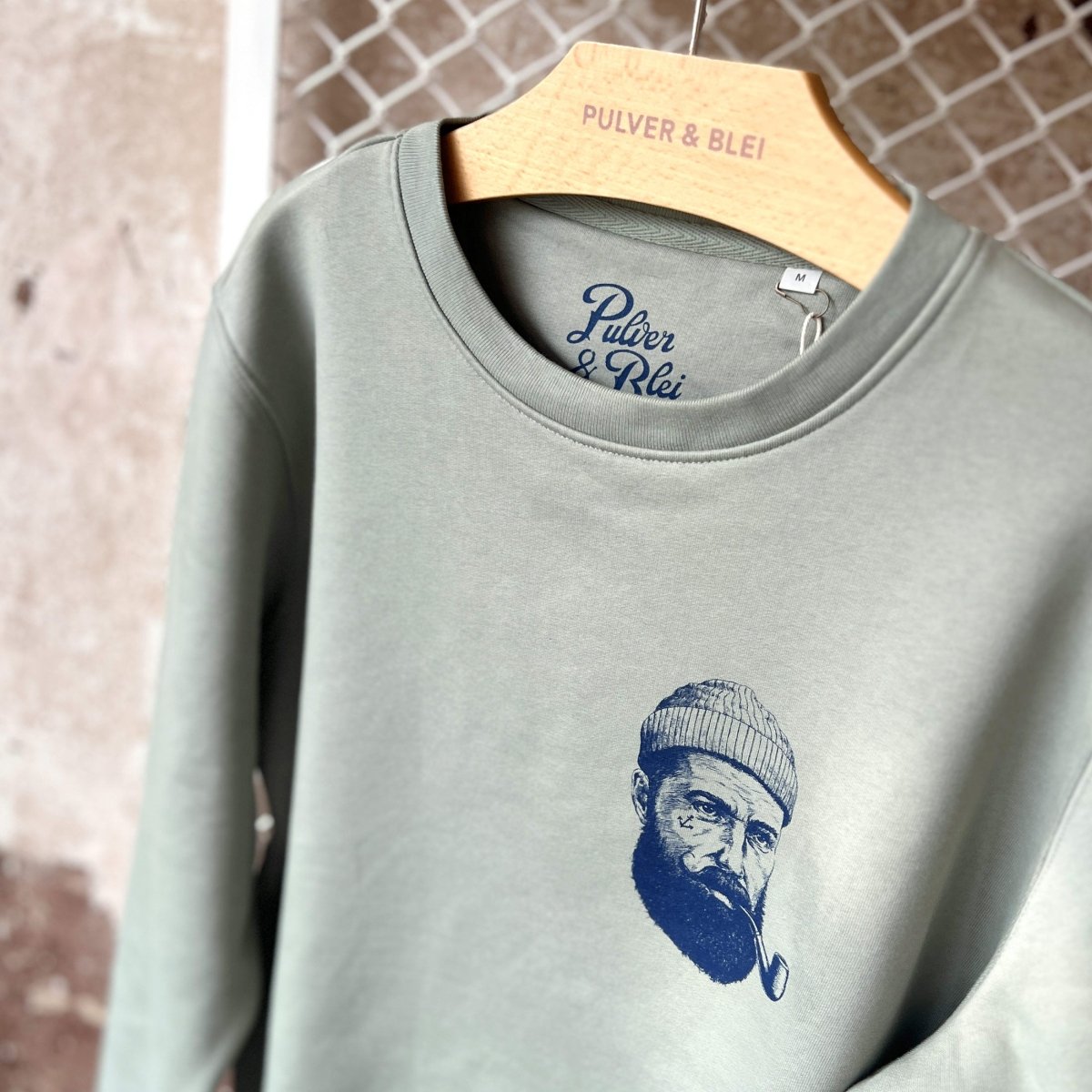Seemann Sweater - Almond Green - Pulver & Blei