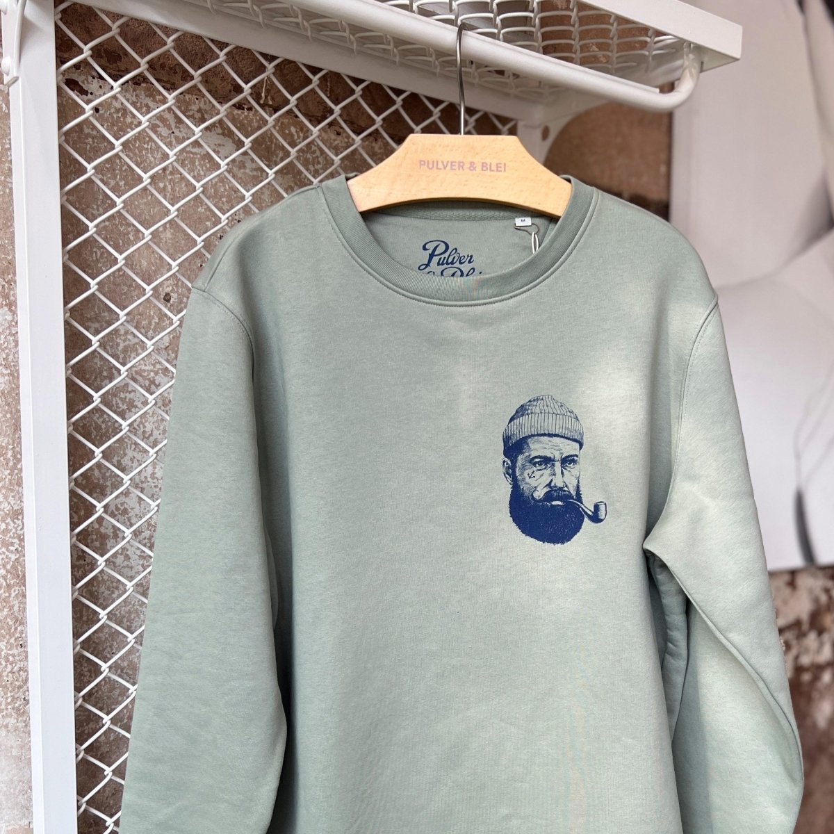 Seemann Sweater - Almond Green - Pulver & Blei