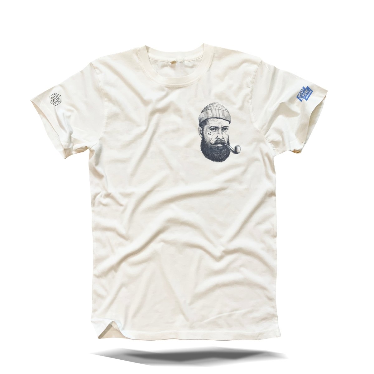 Seemann T-Shirt natur - Pulver & Blei