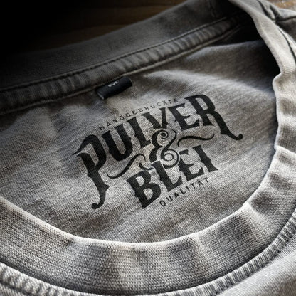 Seemann Vintage T-Shirt grau - Pulver & Blei