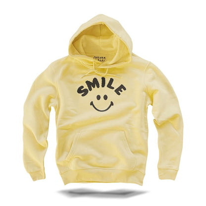 Smile Hoodie - Soft Yellow - Pulver & Blei