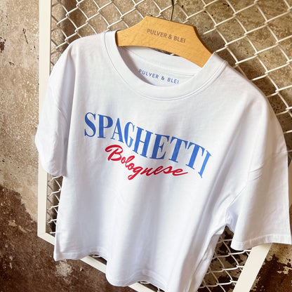 Spaghetti Bolognese - Oversize White - Pulver & Blei