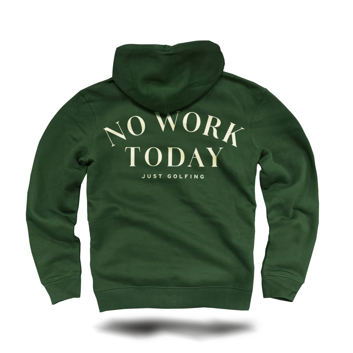 Swing Easy - Golf Hoodie Green - Pulver & Blei