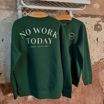Swing Easy Golf Sweater Green - Pulver & Blei