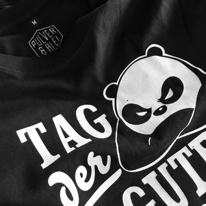 Tag der Guten Laune - T-Shirt schwarz - Pulver & Blei