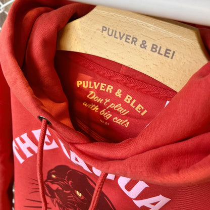 The Jaguars Rawwwr - Hoodie Washed Pepper - Pulver & Blei
