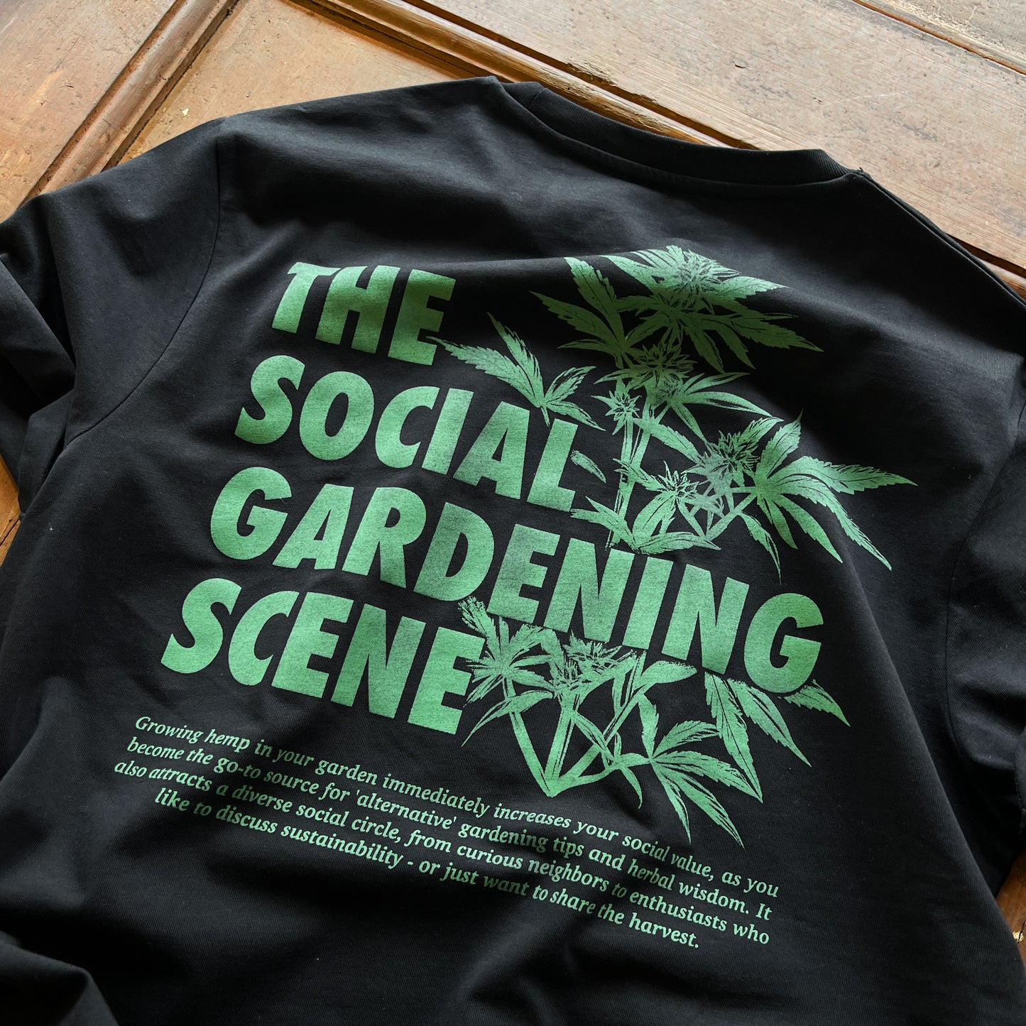 The Social Gardening Scene - Black