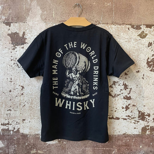 The Whisky Man Backprint T-Shirt - Pulver & Blei